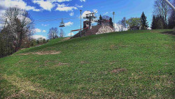 Otočná kamera na sjezdovce