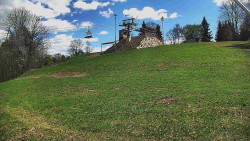 Otočná kamera na sjezdovce