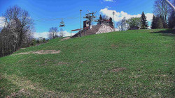 Otočná kamera na sjezdovce