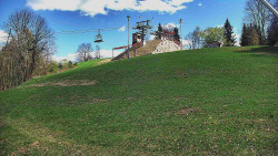 Otočná kamera na sjezdovce