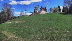 Otočná kamera na sjezdovce