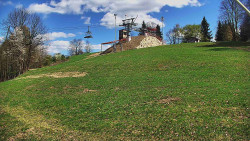 Otočná kamera na sjezdovce