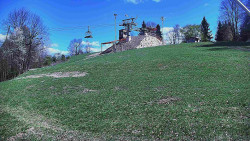 Otočná kamera na sjezdovce