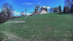 Otočná kamera na sjezdovce