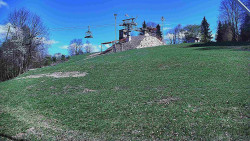 Otočná kamera na sjezdovce