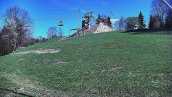 Otočná kamera na sjezdovce