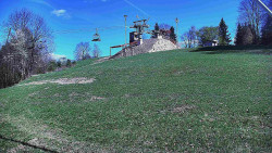 Otočná kamera na sjezdovce