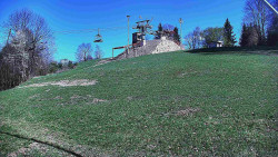 Otočná kamera na sjezdovce