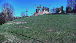 Otočná kamera na sjezdovce