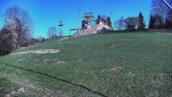 Otočná kamera na sjezdovce