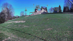 Otočná kamera na sjezdovce