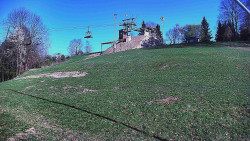 Otočná kamera na sjezdovce