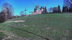 Otočná kamera na sjezdovce