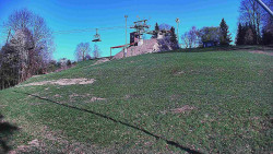 Otočná kamera na sjezdovce