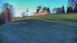 Otočná kamera na sjezdovce