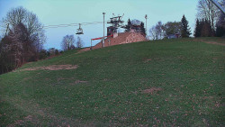 Otočná kamera na sjezdovce