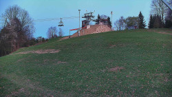 Otočná kamera na sjezdovce