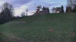 Otočná kamera na sjezdovce