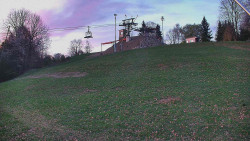 Otočná kamera na sjezdovce