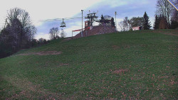 Otočná kamera na sjezdovce