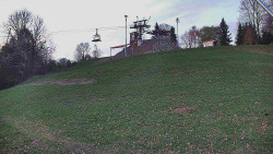 Otočná kamera na sjezdovce