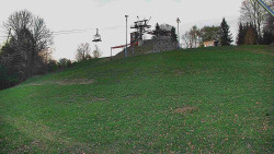 Otočná kamera na sjezdovce