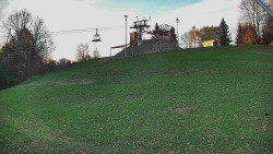 Otočná kamera na sjezdovce