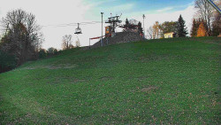 Otočná kamera na sjezdovce