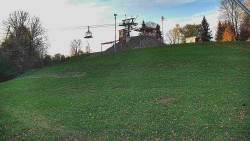 Otočná kamera na sjezdovce