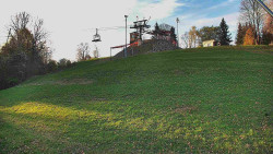 Otočná kamera na sjezdovce