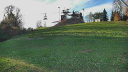 Otočná kamera na sjezdovce