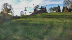 Otočná kamera na sjezdovce