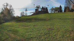 Otočná kamera na sjezdovce