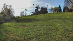 Otočná kamera na sjezdovce