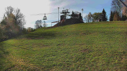 Otočná kamera na sjezdovce