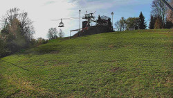 Otočná kamera na sjezdovce