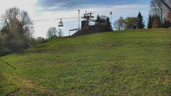 Otočná kamera na sjezdovce