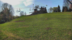 Otočná kamera na sjezdovce