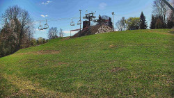 Otočná kamera na sjezdovce