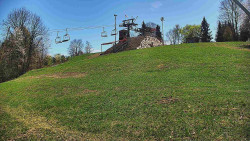 Otočná kamera na sjezdovce