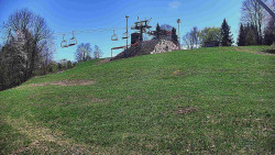 Otočná kamera na sjezdovce