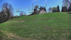 Otočná kamera na sjezdovce