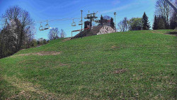 Otočná kamera na sjezdovce