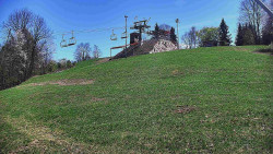 Otočná kamera na sjezdovce