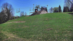 Otočná kamera na sjezdovce