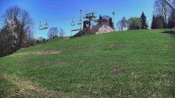 Otočná kamera na sjezdovce