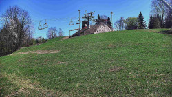 Otočná kamera na sjezdovce