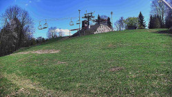 Otočná kamera na sjezdovce