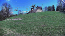 Otočná kamera na sjezdovce