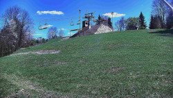 Otočná kamera na sjezdovce